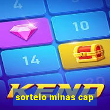 sorteio minas cap